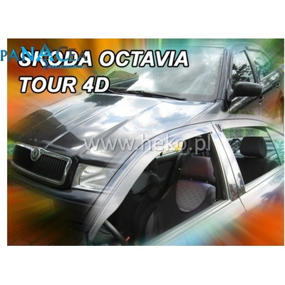 Deflektory Heko Škoda Octavia I Sedan 1997 - 2010 predné + zadné