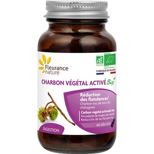 Fleurance Nature Organic Activated Charcoal - 60 капсули