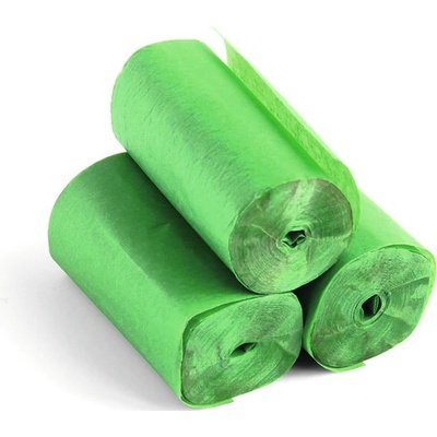 Tcm Fx pomalu padající konfety-serpentýny 10mx5cm tmavě zelené 10x