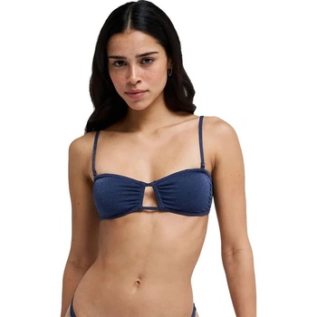 Roxy Shine Bandeau bikini top - Blue (Mood Indigo)