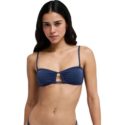Roxy Shine Bandeau bikini top - Blue (Mood Indigo)