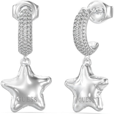 Guess Jedinečné náušnice s hvězdičkou Iconique JUBE05548JWRHT/U