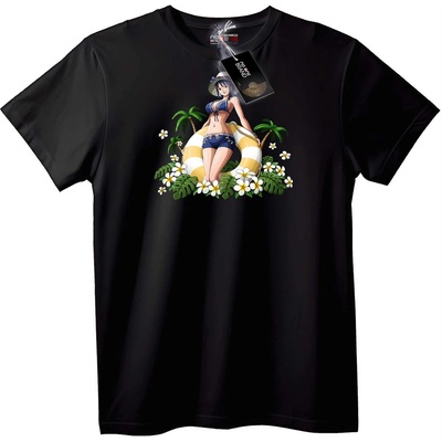 NOONEBRAND Тениска One Piece Момиче от Плажа - 2XL, White
