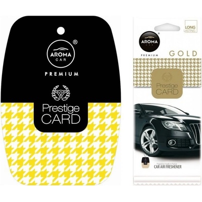 Aroma Car Premium Gold Prestige Card