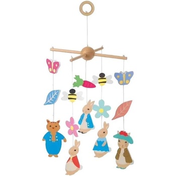 Orange Tree Toys Дървена висяща играчка Orange Tree Toys - Peter Rabbit (OTT16466)