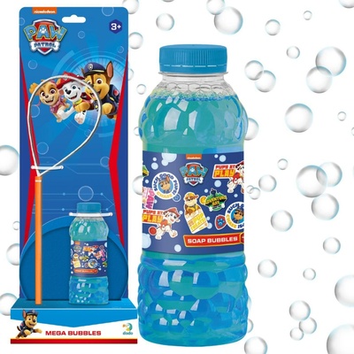 Bublifuk Tlapková patrola Paw Patrol sada na tvorbu bublín a náplň 0,45L na karte