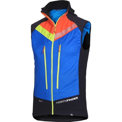 Northfinder Pánska vesta hybridná ľahká VHAN VE-32802SKP blackblue