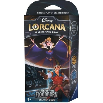 Disney Lorcana TCG: Rise of the Floodborn Starter Deck Amber/Sapphire