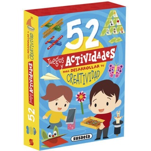 52 JUEGOS Y ACTIVIDADES PARA DESARROLLAR TU CREATIVIDAD | EDICIONES, SUSAETA (2023)