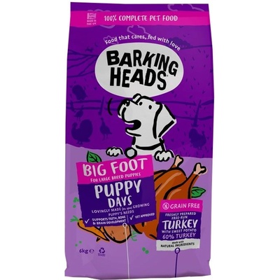 Barking Heads & Meowing Heads Big Foot Puppy Days Турция 6 кг