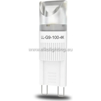 Elko EP 6450 LED žárovka LL-G9-100-4K LED G9 nahrazuje klasickou 7W studená bílá