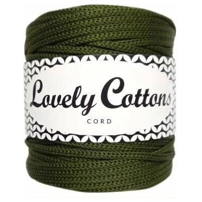 Polyesterová šňůra Lovely Cottons 3mm - Khaki