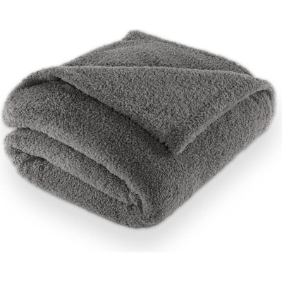 Tiseco Home Studio Сиво одеяло от микроплюш 150x200 cm Cocoon - Tiseco Home Studio (3680GREY)