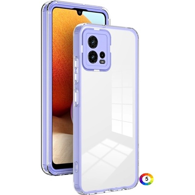 Motorola Moto G72 5G Силиконов Калъф Transparent TPU и Протектор