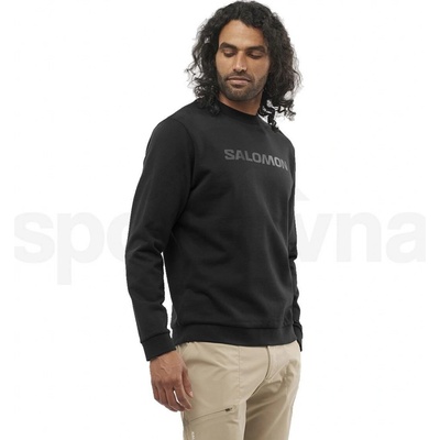 Salomon Outlife Logo Winter Crew U LC1970400 deep black/periscope