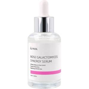 IUNIK Rose Galactomyces Synergy Serum - Стягаща есенция с галактомици 50мл