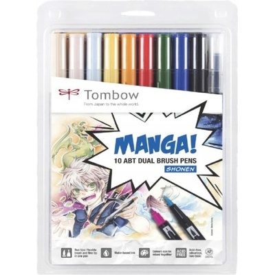 Fixy Tombow - oboustranné 10 ks - Shonen TABT-10C-MA