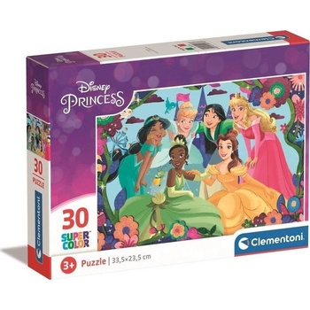 Clementoni Supercolor Disney Princess Пъзел 30 броя Анимации (20276 CLEM) (20276 CLEM)