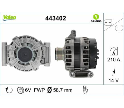 Generátor VALEO 443402