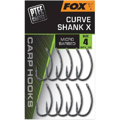 Fox International Fox Háčky Curve Shank X 10 ks Vel. 2