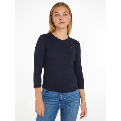 TOMMY HILFIGER 1985 SLIM SLUB OPEN Dámske tričko WW0WW37861DW5