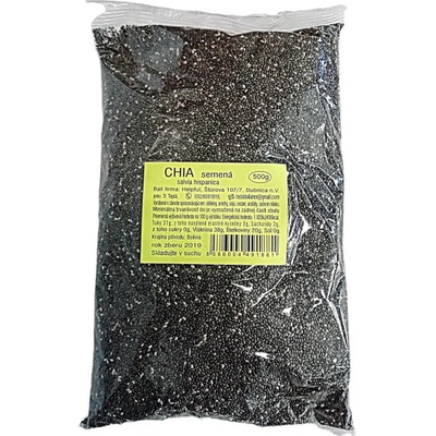 Helpful Chia semienka Zelená Lekáreň 500 g