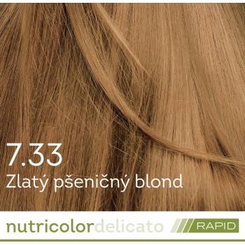 Biosline Barva na vlasy 7.33 Blond zlatá pšenice 135 ml