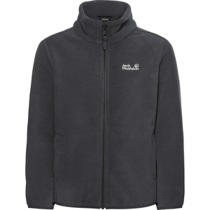Jack Wolfskin Детско поларено яке Jack Wolfskin Kid's Taunus 200 Fullzip Fleece jacket - Black - размер 104 (EU) (703-7848-0111)