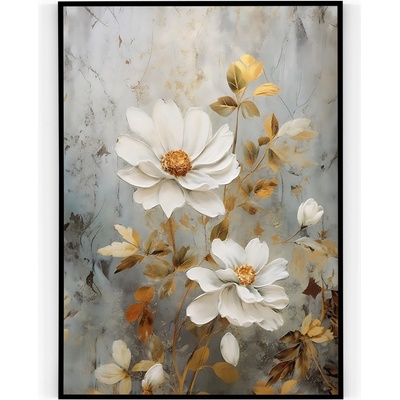 Plakát / Obraz Wildflower 30 x 40 cm Tiskové plátno Bez okraje