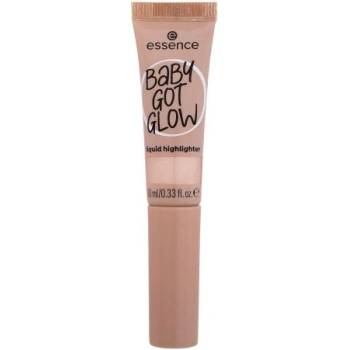 Essence Baby Got Glow Liquid Highlighter течен хайлайтър с апликатор 10 ml нюанс 10 Sassy In Silk