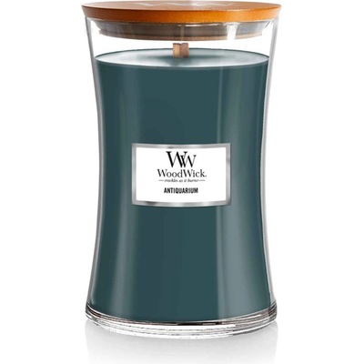 WoodWick Antiquarium ароматна свещ с дървен фитил 609, 5 гр