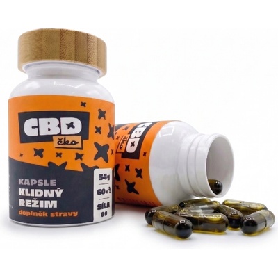 CBDčko CBD Kapsle 4800 mg, 60 ks - Klidný režim
