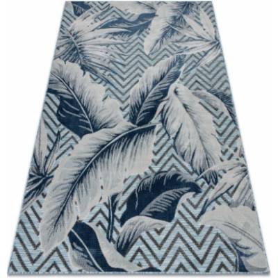 Nej-koberce Botanic 65242 Peří zygzak mořský modrý