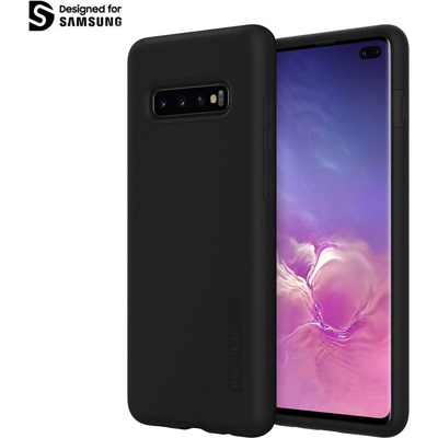 Incipio DualPro Case - удароустойчив хибриден кейс за Samsung Galaxy S10 Plus (черен)