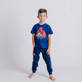 Tepláky Spiderman modrá