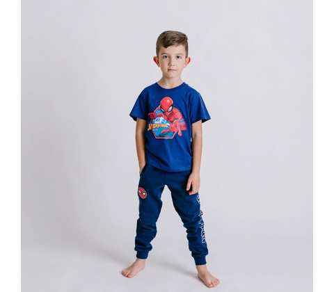 Tepláky Spiderman modrá