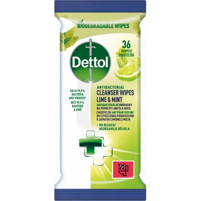 Dettol Antibakteriální čistící ubrousky Original 36 ks