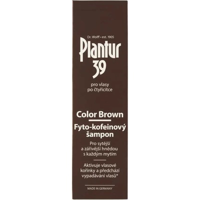 Plantur 39 Šampon Color Brown s fytokofeinem 250 ml