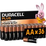 Duracell Plus AA Batteries (Pack of 36) - Alkaline Batteries 1.5V - LR06 (LR06)