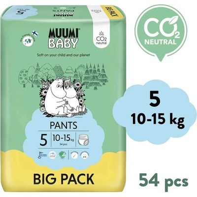 Muumi Baby 5 10-15 kg 54 ks