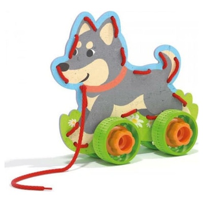Quercetti Lacing Game lacing animals & wheels 0612