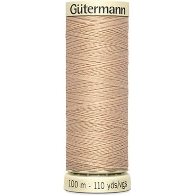 Nit PES Gütermann 100 (100m) - univerzální barva 170 - béžová