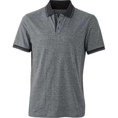 James & Nicholson JN 706 pánske polo čierne