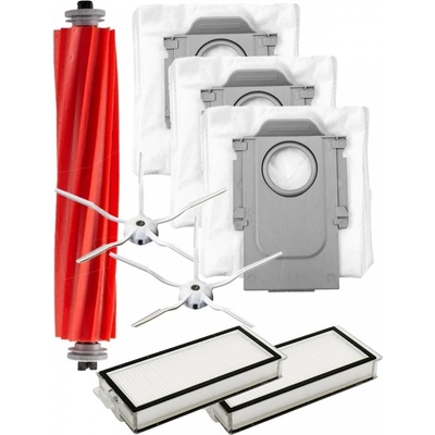 HEPA filtry, kartáče a sáčky pro Xiaomi Roborock Q7 Max/Plus sada 8ks