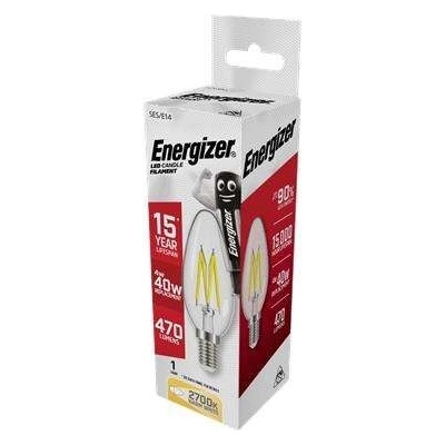 Energizer E14 Filament Candle 4W 40W 470lm 2700K LED žiarovka