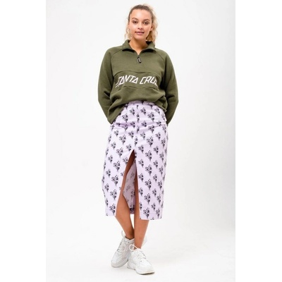 Santa Cruz sukňa Wall Hand Skirt Lilac/Black