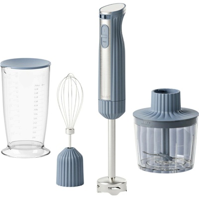 Guzzini Sous Chef Hand Blender with Accessories navy blue