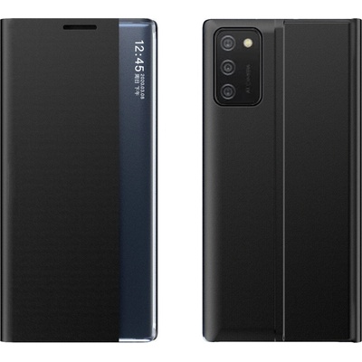 HQWear Флип-кейс New Sleep Case за Samsung Galaxy A03s, Черен (5907769338083)