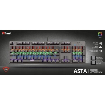 Trust GXT 865 Asta Mechanical Keyboard 22630