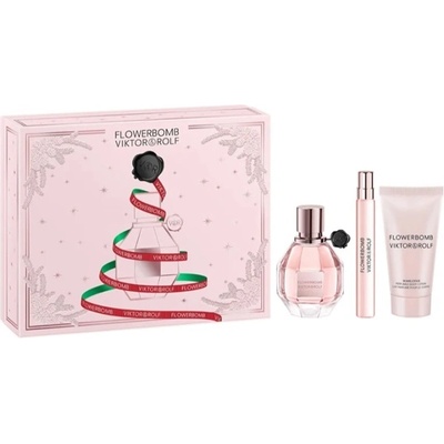 Viktor & Rolf Flowerbomb Комплект (EDP 50ml + EDP 10ml + BL 50ml) за Жени